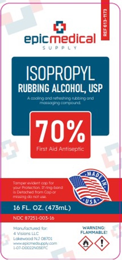 Front Label (613 1173 Front)